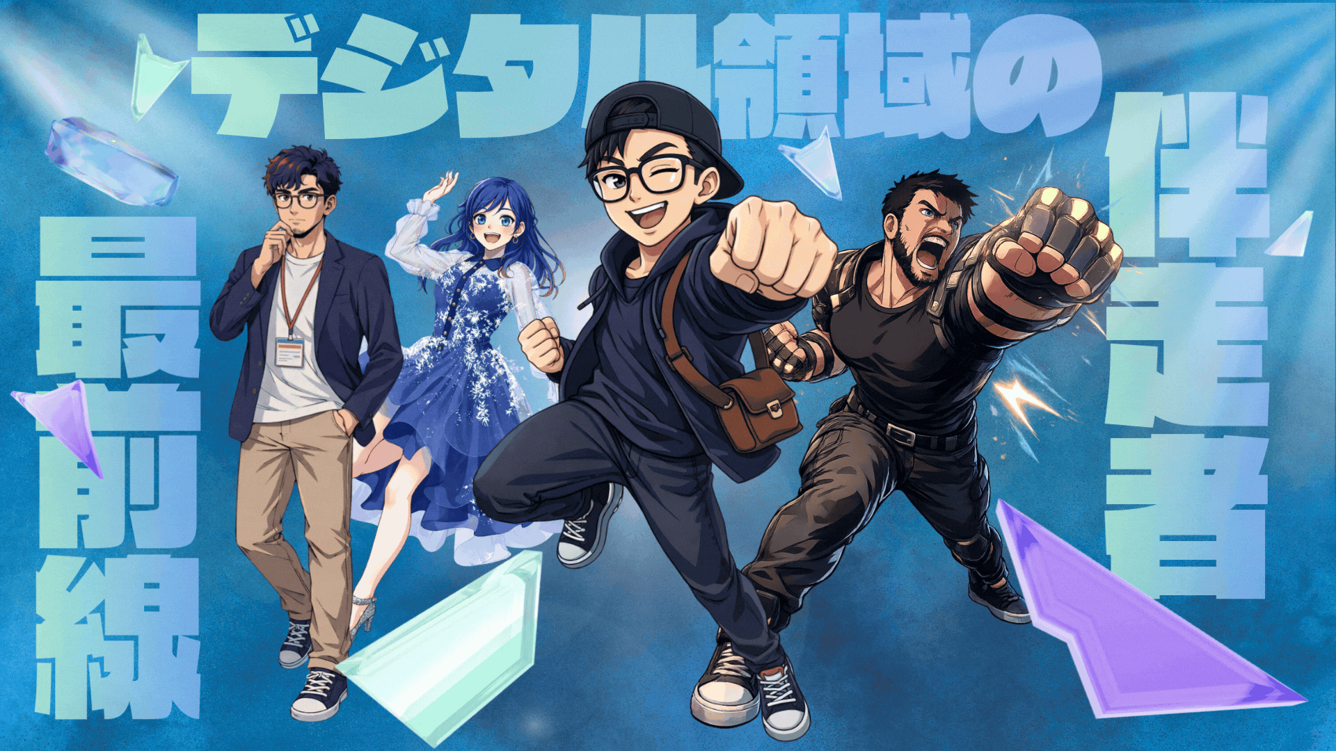 iNK PRODUCTIONの世界観を強化する背景演出